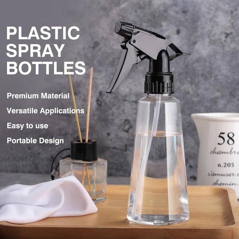 Dymoece Plastic Spray Bottles, 2 Pack Water Fine Mist Spray Bottles for Plants, Cleaning, Cooking, Pet Leak Proof Cleaning Spray Bottle - Image 4